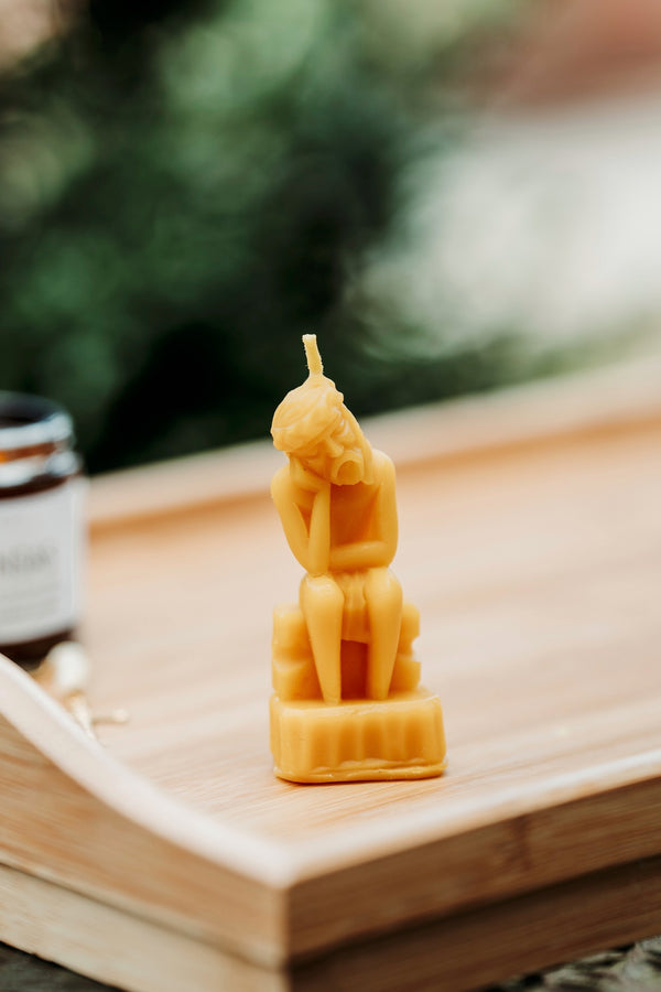 „Rūpintojėlis" (S) – bičių vaško žvakė - Fons Misericordiae
