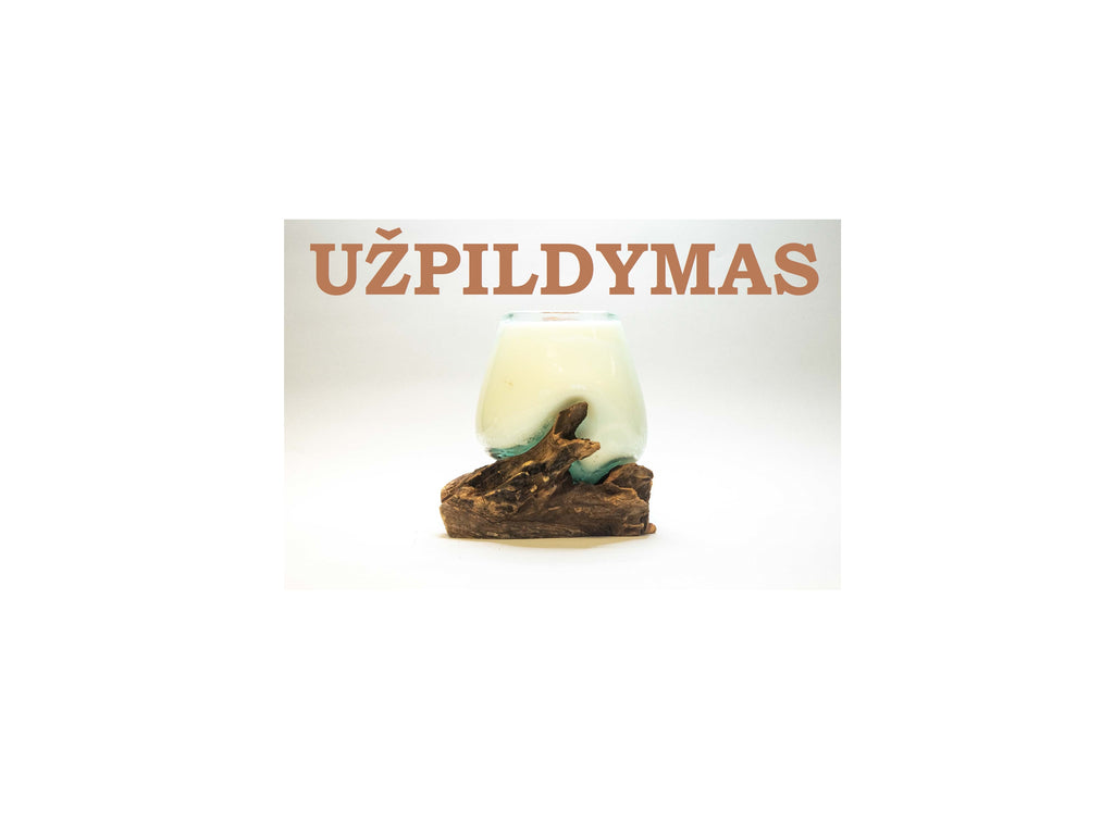 UŽPILDYMAS - Ekskliuzyvinė aromatinė žvakė Nr. 1 - Fons Misericordiae - Aromatinės žvakės