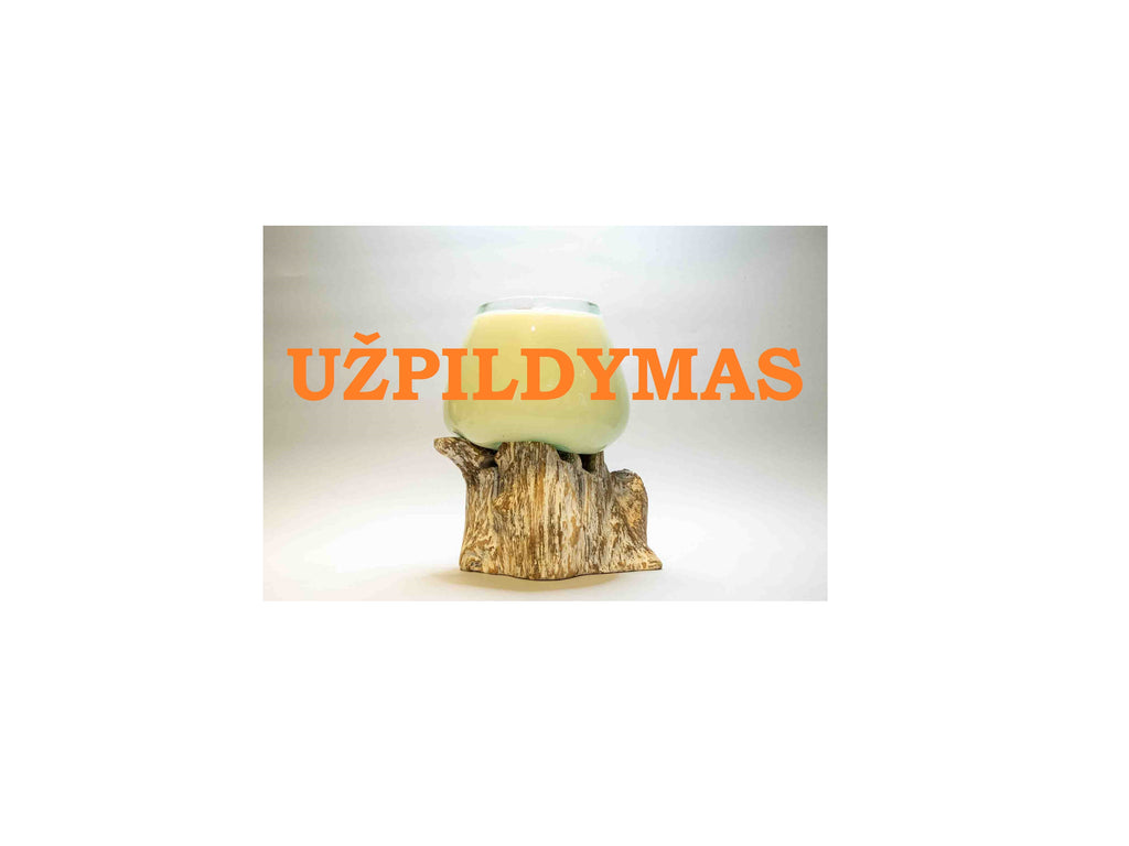 UŽPILDYMAS - Ekskliuzyvinė aromatinė žvakė Nr. 15 - Fons Misericordiae - Aromatinės žvakės