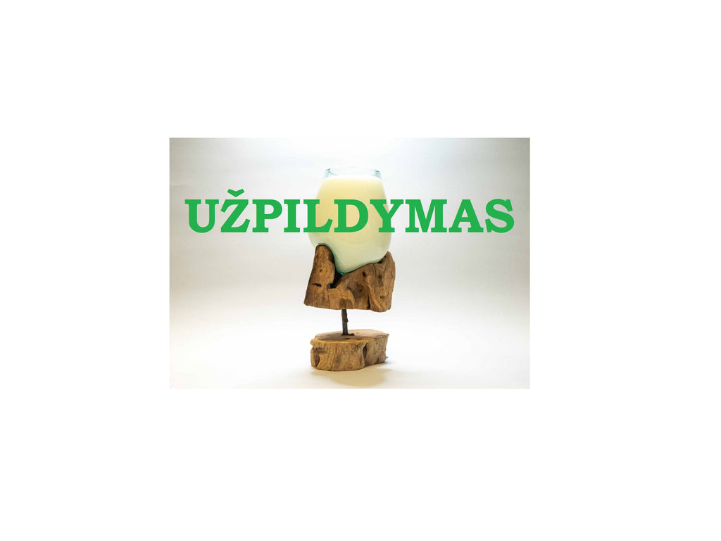 UŽPILDYMAS - Ekskliuzyvinė aromatinė žvakė Nr. 18 - Fons Misericordiae - Aromatinės žvakės