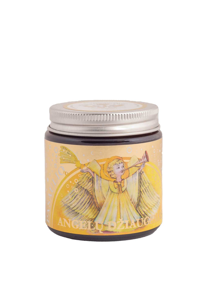 „Angelų džiaugsmas“ – aromatinė sojų vaško žvakė - Fons Misericordiae - Aromatinės žvakės