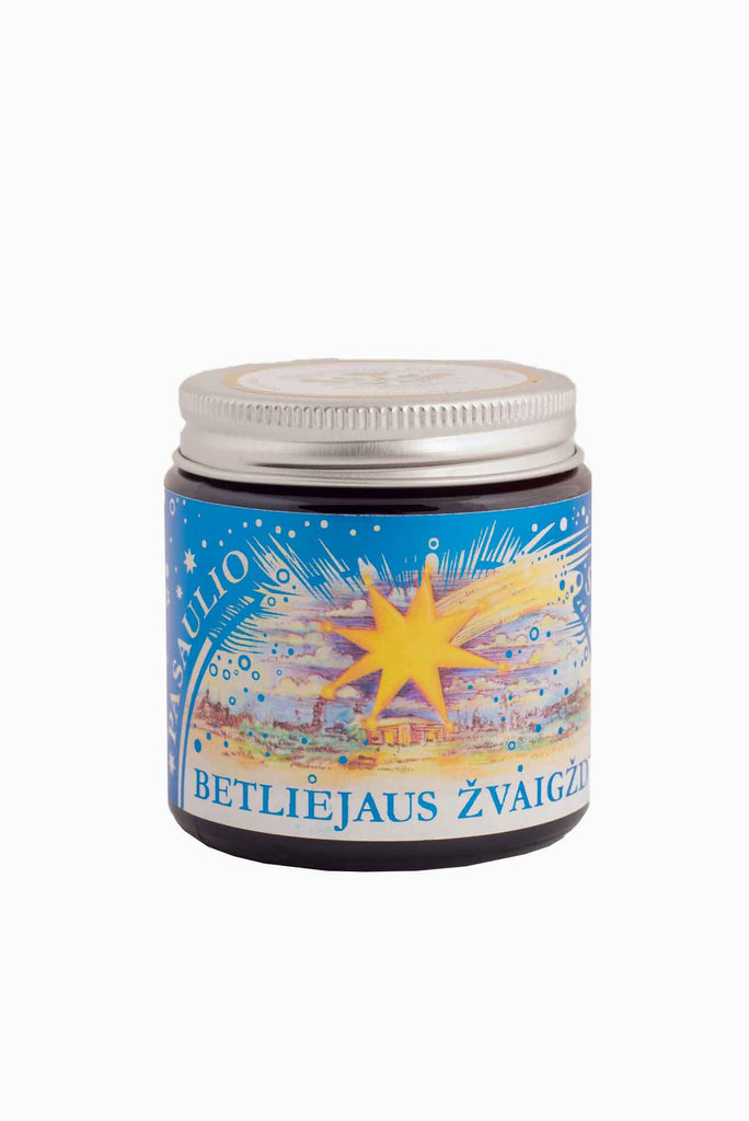 „Betliejaus žvaigždė“ – aromatinė sojų vaško žvakė - Fons Misericordiae - Aromatinės žvakės